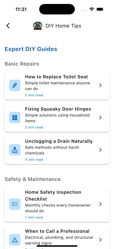 DIY Home Tips